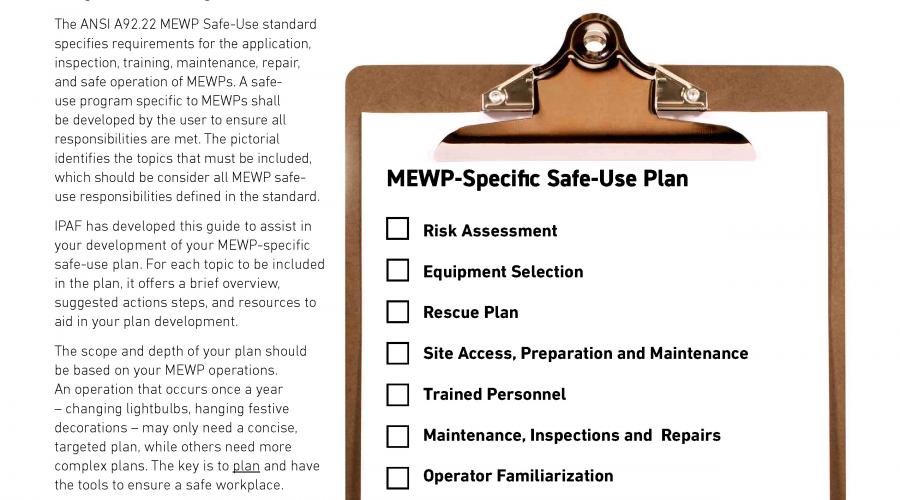 New Document Decodes Mewp Safe Use Program Requirement 7398